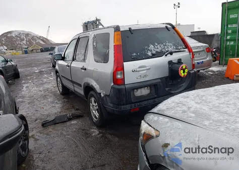 2002 Honda Cr-V Ex из США, поврежденный, VIN JHLRD78812C044690